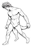 hercules greek mythology tattoo design idea