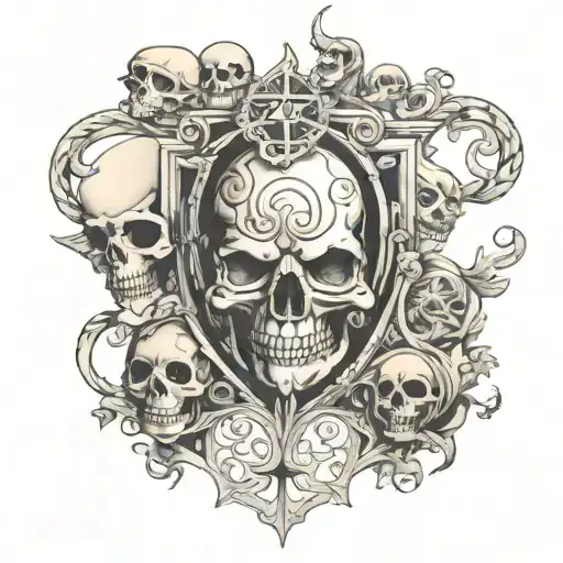 seven deadly sins tattoo design idea