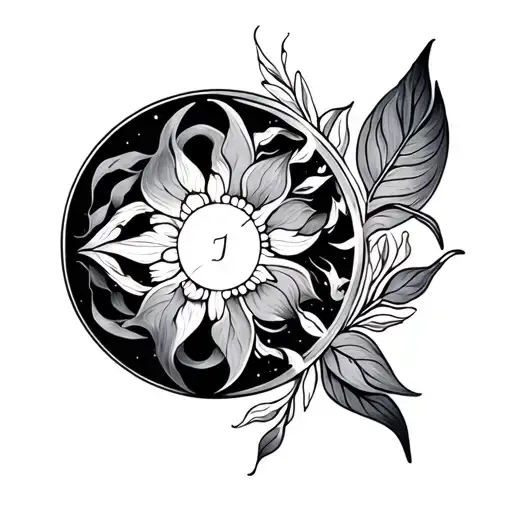 Four Elements tattoo design idea