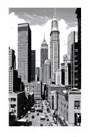 downtown atlanta tattoo design idea