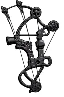compound bow tattoo design idea