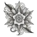 The Shorin function is familiar to every student starship student. An elegant multi-petaled body curved in the fourth dimension tattoo design idea