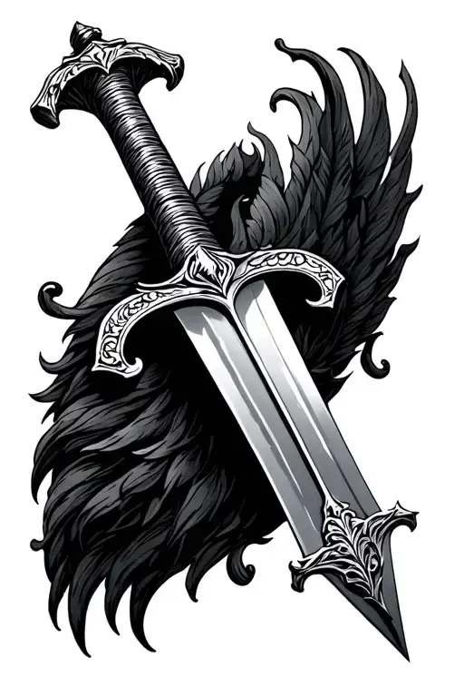 Bible Sword worthy tattoo design idea