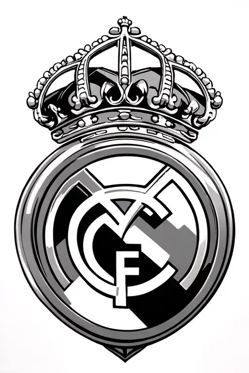 real madrid tattoo design idea
