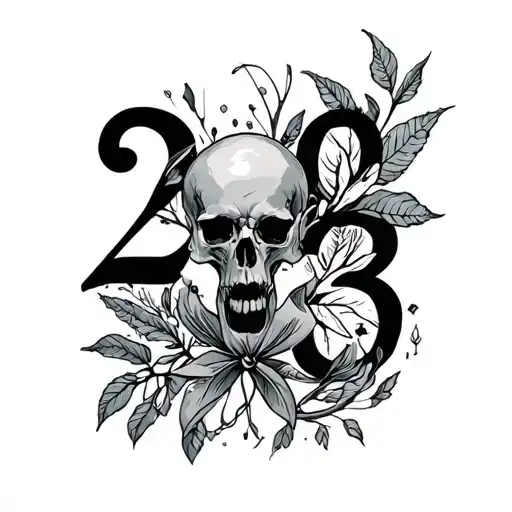 2025, cancer, nephew, wealth, engagement, strength, support tattoo design idea