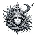 atlantis tattoo design idea