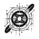 boredom symbol tattoo design idea