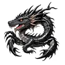 Dragon And Scorpion tattoo design idea