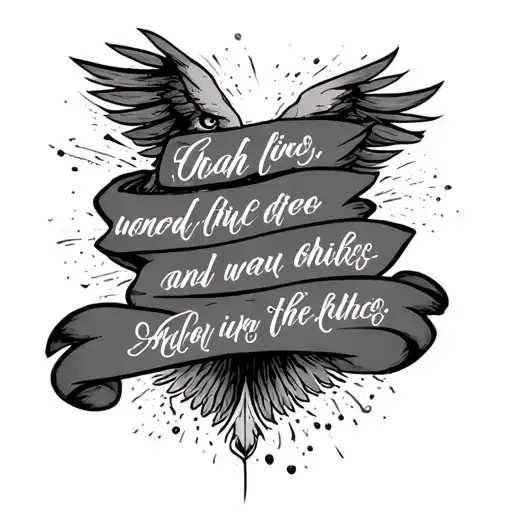 Isaiah 6:8 written tattoo design idea