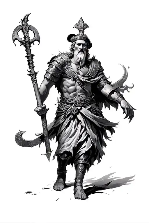 saint florian tattoo design idea