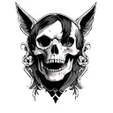 Jackdow tattoo design idea