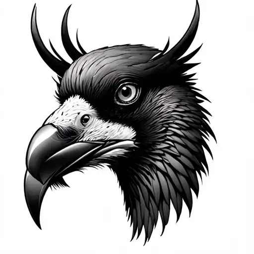 CREATE A TATTOO WITH ANUBI AS THE PROTAGONIST, ONLY INSTEAD OF HAVING THE CLASSIC HEAD WITH THE HEAD OF A COCKER tattoo design idea