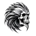 Turbo charged 3D tattoo design idea