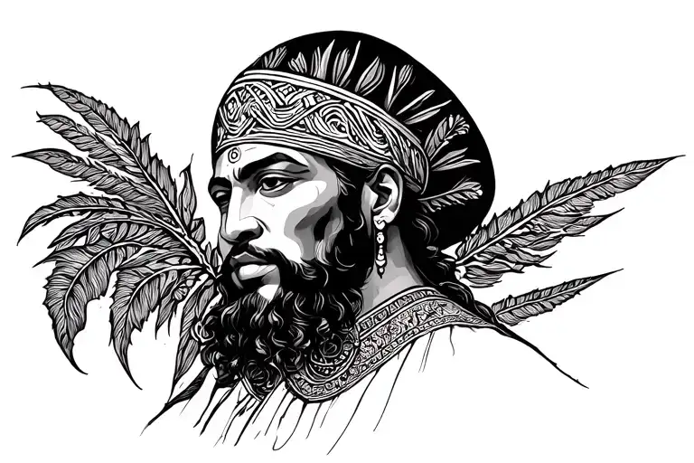 Mansa Musa tattoo design idea