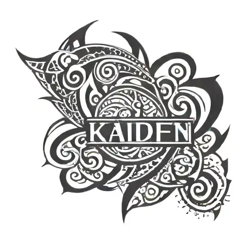 Mexican Script Kaiden 79+ Kaiden Tattoo Ideas in 2026 - BlackInk AI