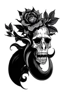 cornicello tattoo design idea