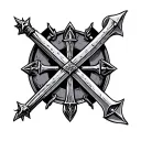 knight templar tattoo design idea