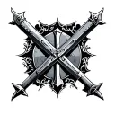 knight templar tattoo design idea
