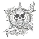 "hangtime⬇️" above crotch tatoo tattoo design idea