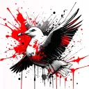 gull tattoo design idea