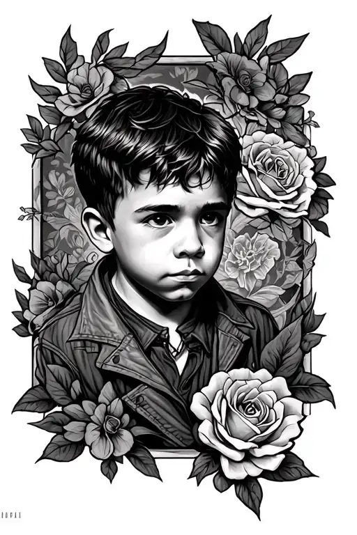 nephew dedication tattoo design idea