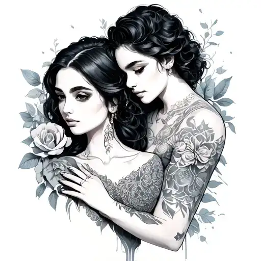 Polyamory tattoo design idea