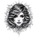 shemale tattoo design idea