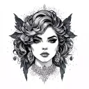 shemale tattoo design idea