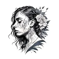 surviving depression tattoo design idea