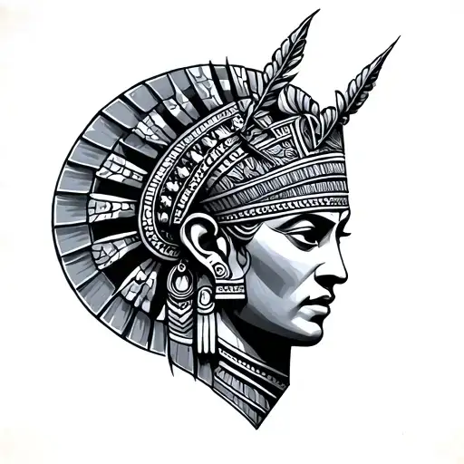 Sumerian tattoo design idea