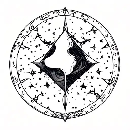 sleep token tattoo inspired by the song Euclid  tattoo design idea