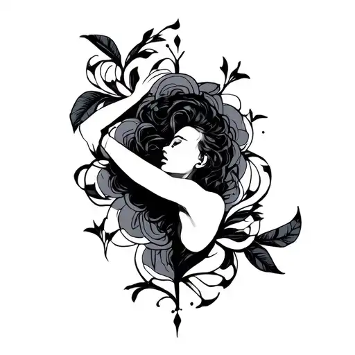 Submissive tattoo design idea