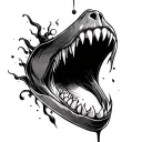 Bite Marks tattoo design idea