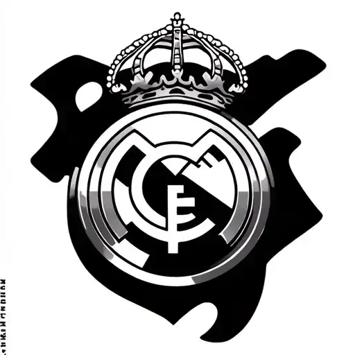 Real Madrid Logo tattoo design tattoo design idea