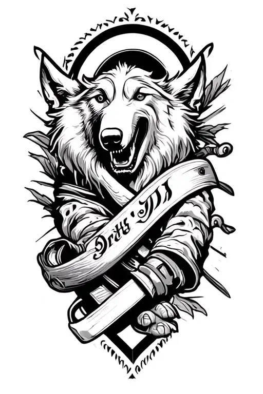 bjj irish welsh half sleeve tattoo design idea