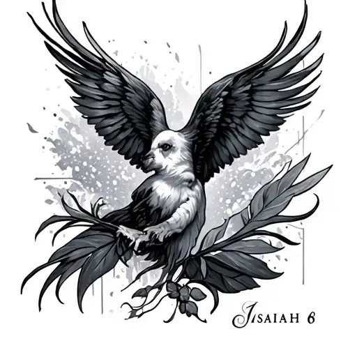 Isaiah 6 8 tattoo design idea