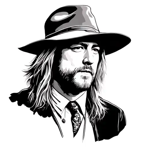 Tom Petty tattoo design idea