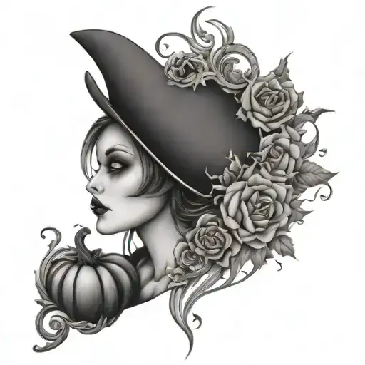Halloween tattoo design idea