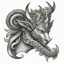 Indra tattoo design idea