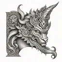 Indra tattoo design idea