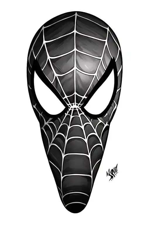 Spiderman tattoo design idea