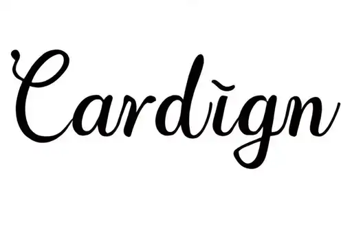 "Cardigan" tattoo design idea