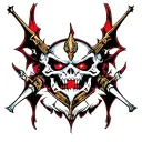 overlord tattoo design idea