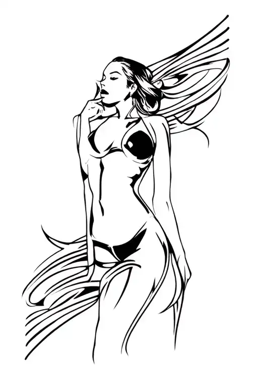 sexy tattoo design idea