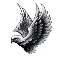 Fourth Wing tattoo design idea