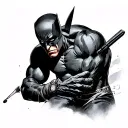 Daredevil tattoo design idea