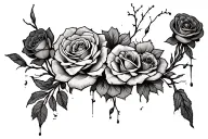 Sad Crazy Life tattoo design idea
