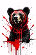Berlin bear tattoo design idea