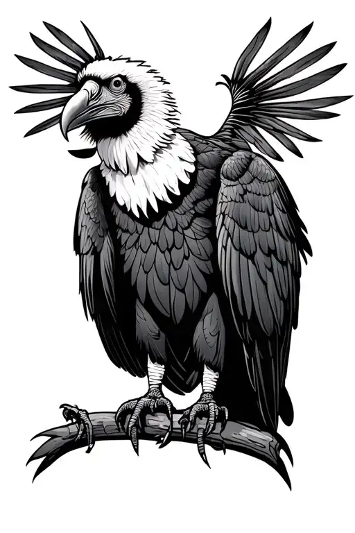 Andean Condor tattoo design idea