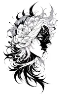 solo leveling anime tattoo design idea